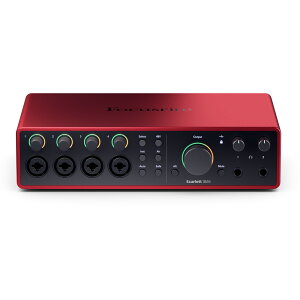 Focusrite �I�[�f�B�I �C���^�[�t�F�C�X Scarlett 18i16 4th Gen �t�H�[�J�X���C�g DTM