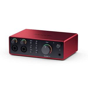 Focusrite I[fBI C^[tFCX Scarlett 4i4 4th Gen tH[JXCg DTM