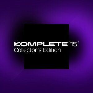 sLy[ `12/31܂ŁtNative Instruments KOMPLETE 15 COLLECTORS EDITIONs[[iE_E[hŁtDTM \tgEFA