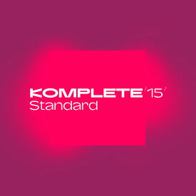 《期間限定特価！》Native Instruments KOMPLETE 15 STANDARD《メール納品・ダウンロード版》DTM ソフトウェア