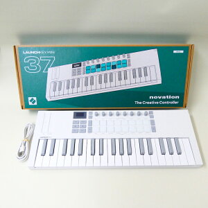 �s�A�E�g���b�g�tNOVATION �m�x�[�V���� Launchkey Mini 37 White �� MIDI�L�[�{�[�h ���������s�������K�i���[�J�[3�N�ۏ؁t