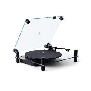 TRANSPARENT TURNTABLE Black �u���b�N �g�����X�y�A�����g �^�[���e�[�u�� TT-B Bluetooth�Ή�
