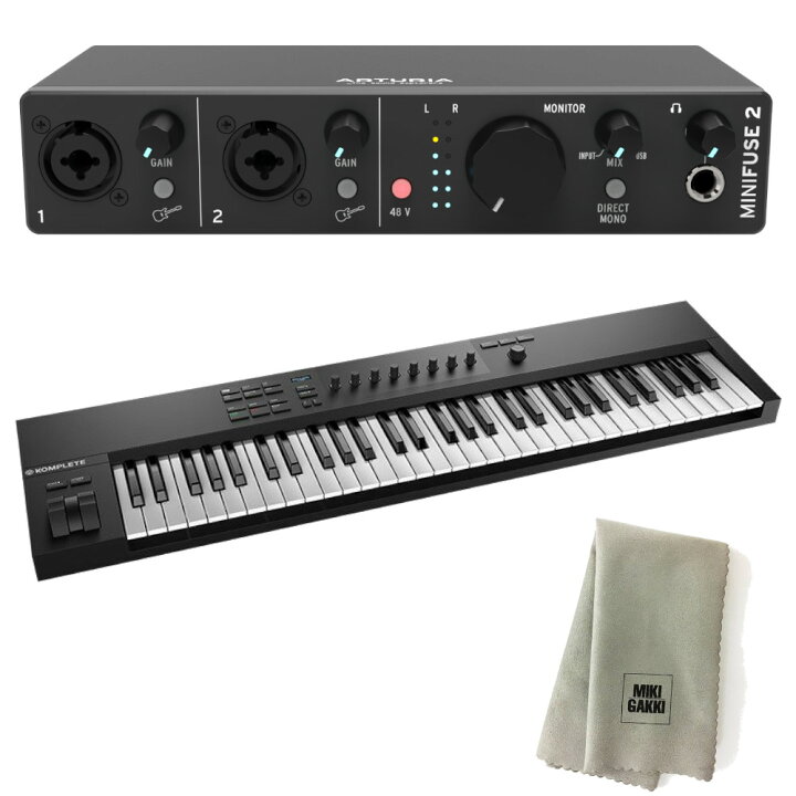 楽天市場】Native Instruments KOMPLETE KONTROL A61 MIDIキーボード + 