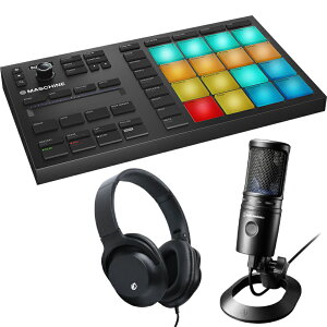 Native Instruments MASCHINE MIKRO MK3 + USB}CN audio-technica AT2020USB-X + wbhz KHP-001 Zbg