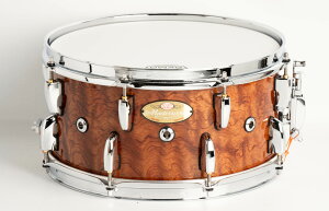 Pearl�i�p�[���jMWAC1365S20/C7 MasterWorks Snare Drum 16ply Heavy Shell Natural Bubinga Burst 13×6.5 �}�X�^�[���[�N�X�E�X�l�A�h����