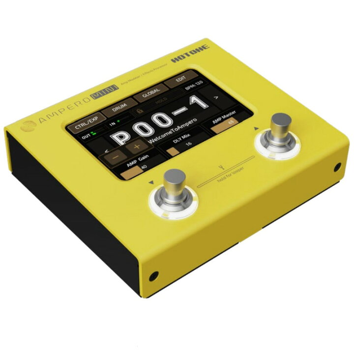 楽天市場】アンプモデラー ＆ エフェクター HOTONE AMPERO MINI 