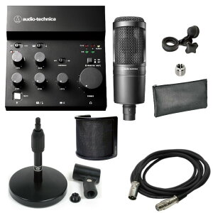 AUDIO-TECHNICA I[fBIeNjJ AT-UMX3 USBI[fBI~LT[ + AT2020 }CN + AD11 + POPK[h + 3m XLRP[u