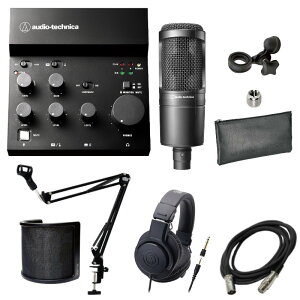 AUDIO-TECHNICA I[fBIeNjJ AT-UMX3 + AT2020 }CN + MPC1B + POPK[h + 3m P[u + ATHM20X wbhz
