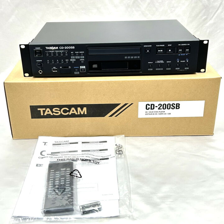 楽天市場】《アウトレット品》 TASCAM タスカム CD-200SB SD/SDHC 