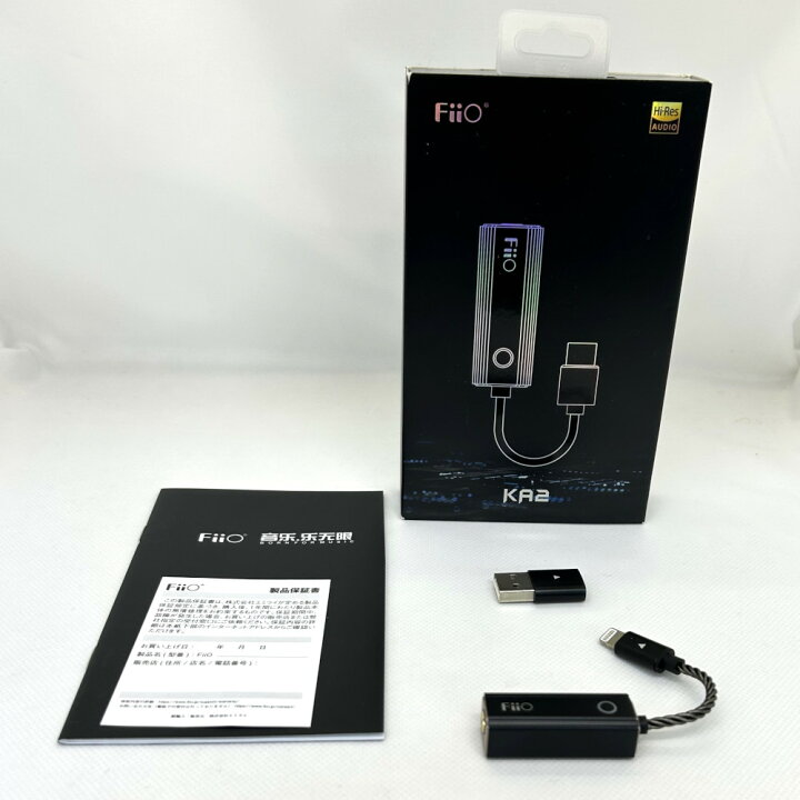 楽天市場】《アウトレット》 Fiio USB DAC内蔵ヘッドホンアンプ KA2  