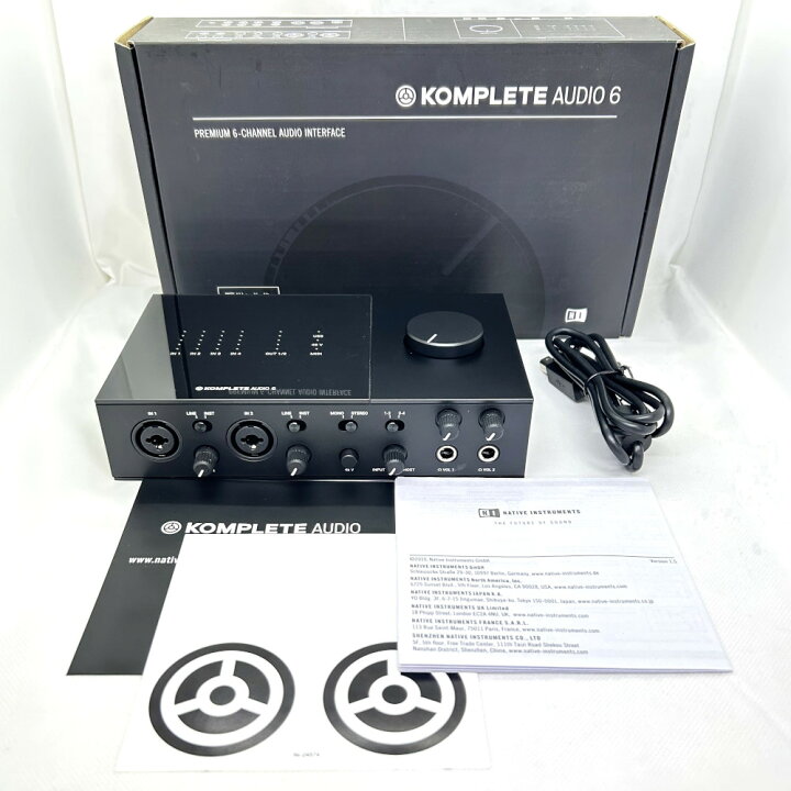 楽天市場】《中古品》Native Instruments KOMPLETE AUDIO6 MK2 