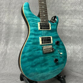 ギター エレキギター PRS ポールリード スミスSE Custom 24 Quilt - SA - Sapphire 専用GIGBAG付 2023製