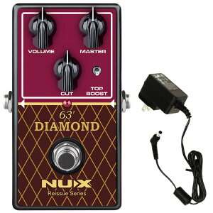 �G�t�F�N�^�[ �u�[�X�^�[ NUX 63' Diamond VOX AC-30�ɃC���X�p�C�A���ꂽ���f�� + ACD006A ����AC�A�_�v�^�[ �s���������t