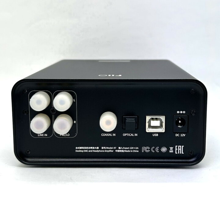 美品 FiiO K7 ヘッドフォンアンプ DAC