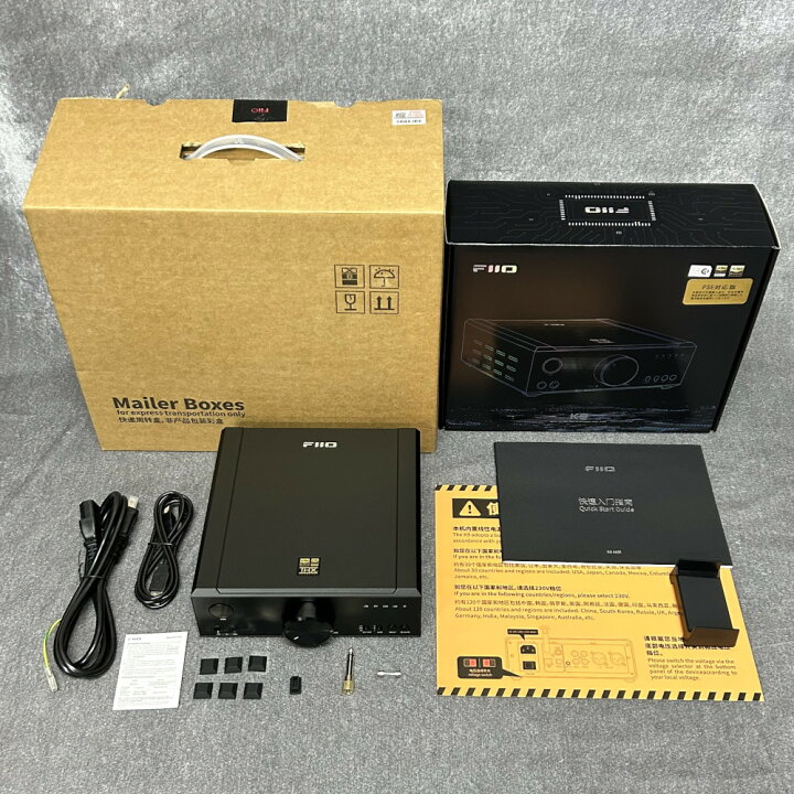 楽天市場】《アウトレット品》 FIIO K9 AKM ヘッドホンアンプ USB DAC 
