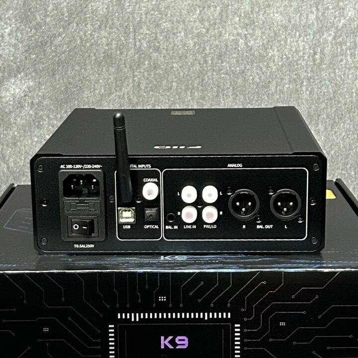 楽天市場】《アウトレット品》 FIIO K9 AKM ヘッドホンアンプ USB DAC  