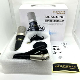 《アウトレット品》マランツプロ コンデンサーマイク MPM1000 XLRケーブル付属