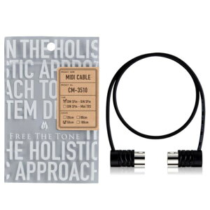 Free The Tone フリーザトーン MIDIケーブル CM-3510 100cm 360度対応 小型 L型 プラグ 【ゆうパケット】※日時指定非対応・郵便受けにお届け致します