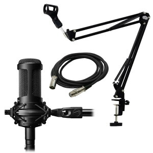 s݌ɂ [\t audio-technica RfT[}CN AT2050 + A[X^h MPC1B + 3mP[u Zbg