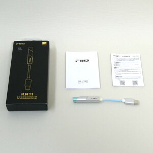 �s�A�E�g���b�g�i�t FIIO USB DAC���� �w�b�h�z���A���v KA11 Type-C �V���o�[ (FIO-KA11TC-S) �y�X�p�P�b�g�� �|�X�g���� ���Ԏw��s�z