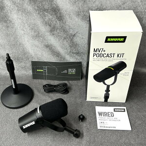 sAEgbgit _Ci~bN }CN SHURE VA[ MV7+-K-J (ubN) + fXNgbvX^ht [MV7+-K-BNDL-J]sKi 2Nۏ؁t
