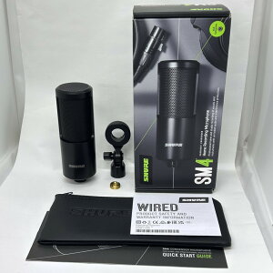 �s�A�E�g���b�g�i�t �z�[�� ���R�[�f�B���O �p �}�C�N SHURE SM4 -K-J �y���K�A���i �z