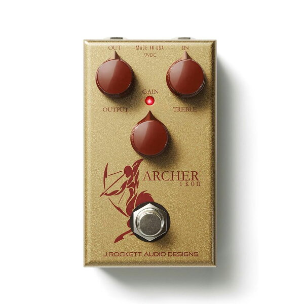 J.Rockett Audio Designs オーバードライブ Archer ikon エフェクター J.RAD ジェイ・ロケット・オーディオ・デザインズ