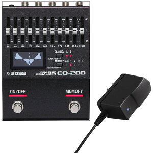 BOSS �{�X EQ-200 Graphic Equalizer + PSA-100S2 �����A�_�v�^�[ �Z�b�g