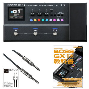 �s10��24�����ח\��tBOSS �{�X GX-1 Guitar Effects Processor + GX-1 �̋��ȏ� + �V�[���h5m �Z�b�g �M�^�[ �p �}���`�G�t�F�N�^�[ ���^