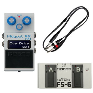 BOSS �{�X PX-1 Plugout FX + FS-6 Dual Footswitch �Z�b�g