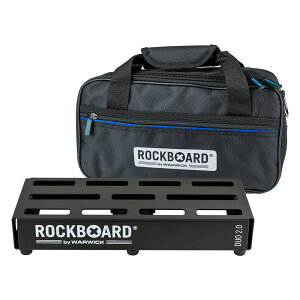 Rockboard ���b�N�{�[�h DUO 2.0, Pedalboard with Gig Bag �y�_���{�[�h �G�t�F�N�^�[�P�[�X