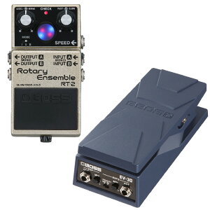BOSS �{�X RT-2 Rotary Ensemble + EV-30 DUAL EXPRESSION PEDAL Set