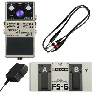 BOSS �{�X RT-2 Rotary Ensemble + FS-6 Dual Footswitch + PSA-100S2 �����A�_�v�^�[ Set