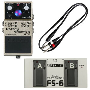 BOSS �{�X RT-2 Rotary Ensemble + FS-6 Dual Footswitch Set