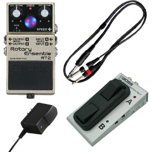 BOSS �{�X RT-2 Rotary Ensemble + FS-7 Dual Footswitch + PSA-100S2 �����A�_�v�^�[ Set