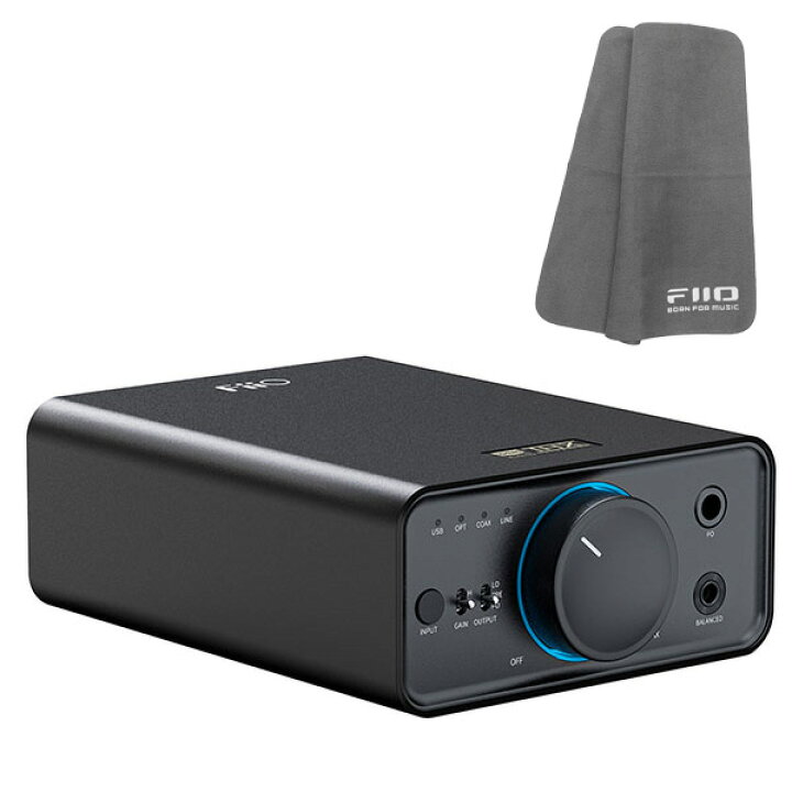 楽天市場】《ロゴ入りクロスプレゼント》 FIIO K7 ヘッドホンアンプ 