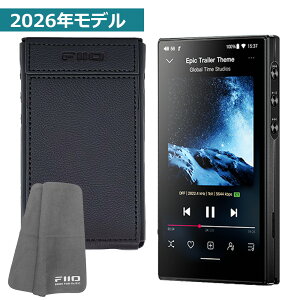 �s1/23�����t�y2026�N���f���z FIIO �f�W�^���I�[�f�B�I�v���[���[ JM21 2026 �u���b�N ��p�P�[�X SK-JM21 �u���b�N �Z�b�g�s���S����N���X�v���[���g�t
