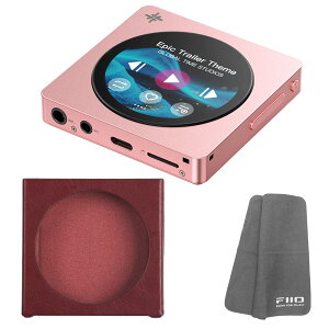 �s5/22�����t FIIO �f�W�^���I�[�f�B�I�v���[���[ Snowsky DISC �s���N + ��p�P�[�X SK-DISC ���b�h �Z�b�g �s���S����N���X�v���[���g�t