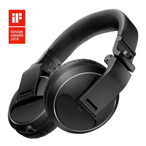 PIONEER DJ�p �w�b�h�z�� HDJ-X5-K �u���b�N �I�[�o�[�C���[�^