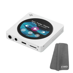 FIIO �f�W�^���I�[�f�B�I�v���[���[ Snowsky DISC �z���C�g (FIO-SSDISC-W) �s���S����N���X�v���[���g�t
