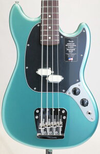 GLx[X Fender tF_[ American Professional Classic Mustang Bass / Faded Sherwood Green Metallic sO؊yBASS SIDEt
