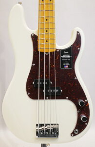 GLx[X Fender tF_[ American Professional II Precision Bass Olympic White / Maple sO؊yBASS SIDEt