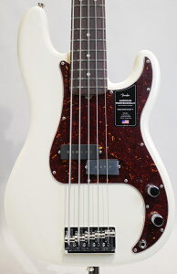 GLx[X Fender tF_[ American Professional II Precision Bass V Olympic White / Rosewood sO؊yBASS SIDEt