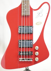 GLx[X Epiphone GstH Inspired by Gibson Thunderbird 64 / Ember Red sO؊yBASS SIDEt