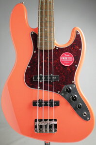 GLx[X Squier by Fender Classic Vibe e60s Jazz Bass / Tahitian CoralsO؊yBASS SIDEt