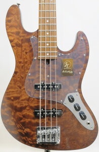 《現物写真》エレキベース Bacchus バッカス "Japan Tune-up series" WL4-QM RSM/M / BRS《三木楽器BASS SIDE》