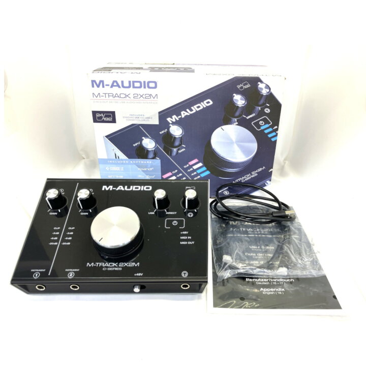 楽天市場】《中古品》M-AUDIO M-TRACK 2X2M USBオーディオ/MIDI  