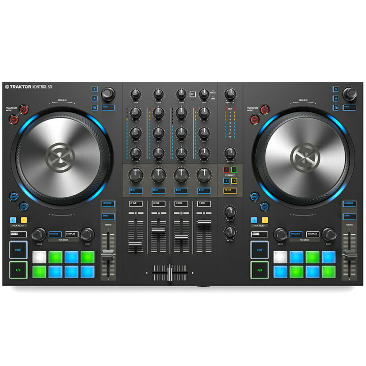 楽天市場】Native Instruments NI TRAKTOR KONTROL S3 4CH DJ 