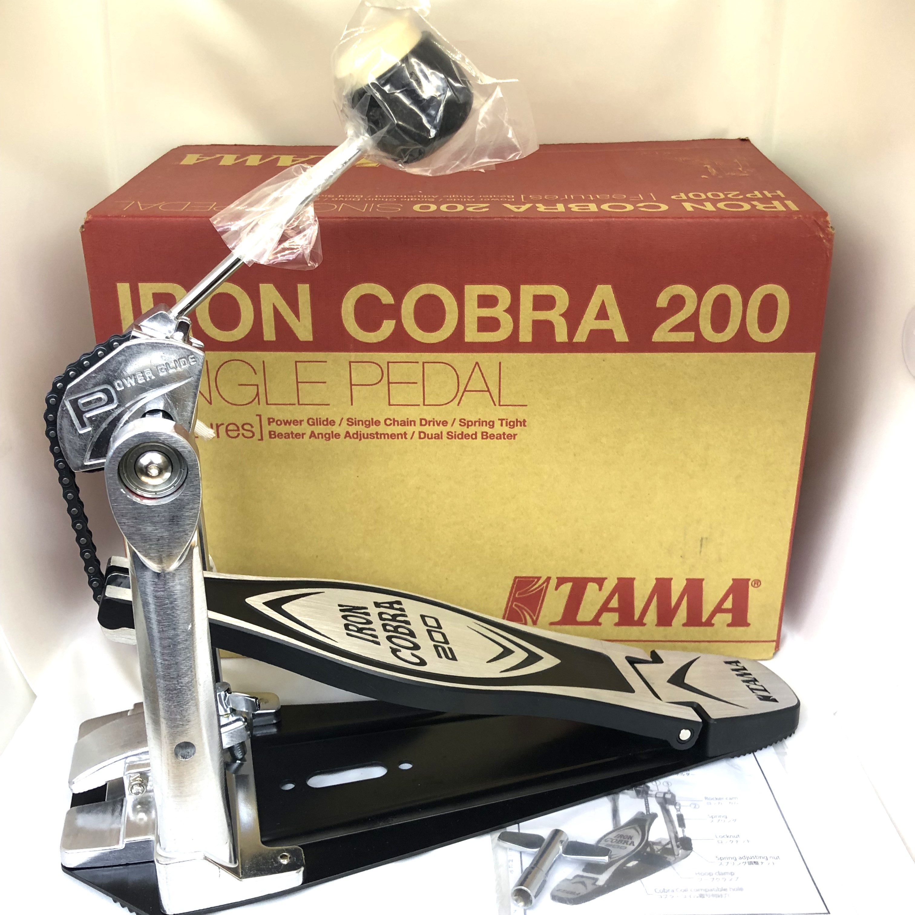 《アウトレット品》 TAMA タマ HP200P Iron Cobra 200 Single Pedal Power Glide シングルペダル