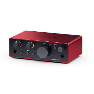 Focusrite I[fBI C^[tFCX Scarlett Solo 4th Gen tH[JXCg DTM